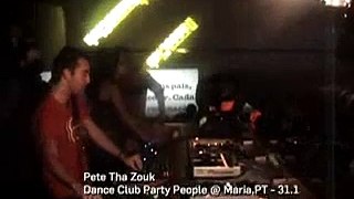 Pete tha zouk @ Dance club party people maria.pt