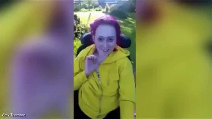 Brave Teen left in wheelchair after taking ecstasy says- 'This is what a tiny pill can do to you'