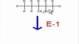 E-1 Reaction of 2-bromo-3-methylpentane