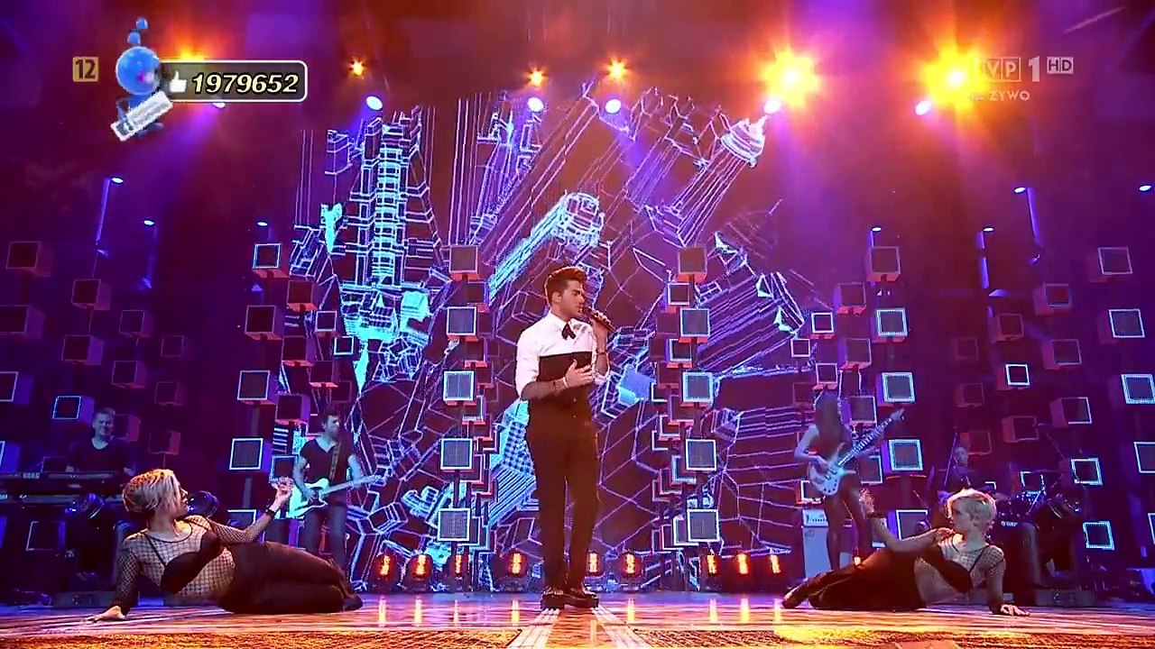 Eska Music Awards 2015 Adam Lambert "Ghost town"