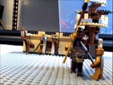 lego hobbit stop motion: It' hard being a headless orc