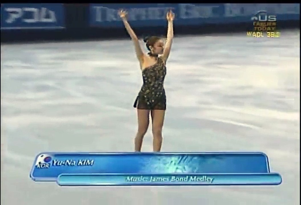 Bond Girl, Yuna KIM!! [unversal sports] - Figure Skating
