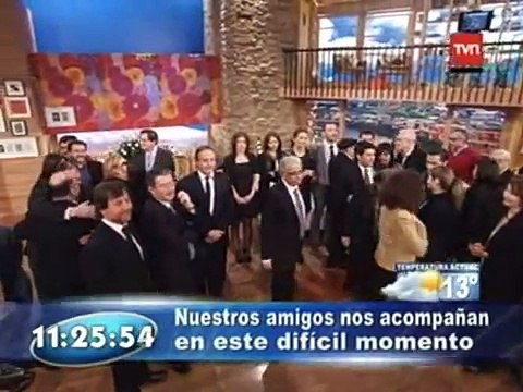 Buenos Días a Todos 06/09/2011. Amigos del área deportiva y Chilevisión (1/2) - TVN 2011