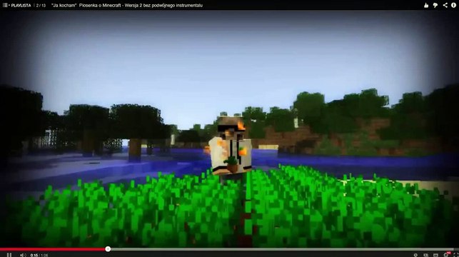 Piosenka o Minecraft - Minecraft Jest Niesamowity - Ja Kocham