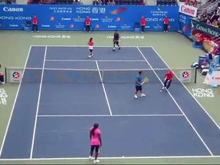 HK Tennis Classic 2010 Venus & Michael VS  Zheng Jie & Srichaphan Ⅳ