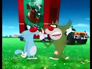 Horse Ride, oggy cartoon, oggy and the cockroaches new episode