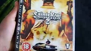 Unboxing Saint's Row 2 (PS3)