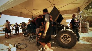 DAKAR 2014 - Essais au Maroc du Red Bull SMG Rally Team