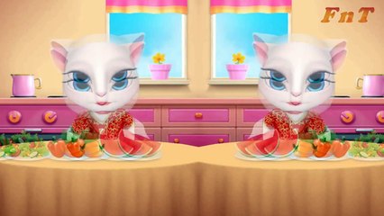 ABC Song, Twinkle Twinkle Little Star & If You Are Happy  l Talking Angela #2