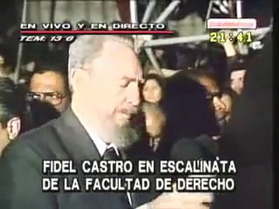 Fidel Castro.Discurso en Argentina. Part.3 de 16.