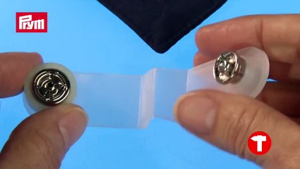 Drukknopen van Prym. Zonder te naaien. Nähfreie Druckknöpfe 'Anorak'