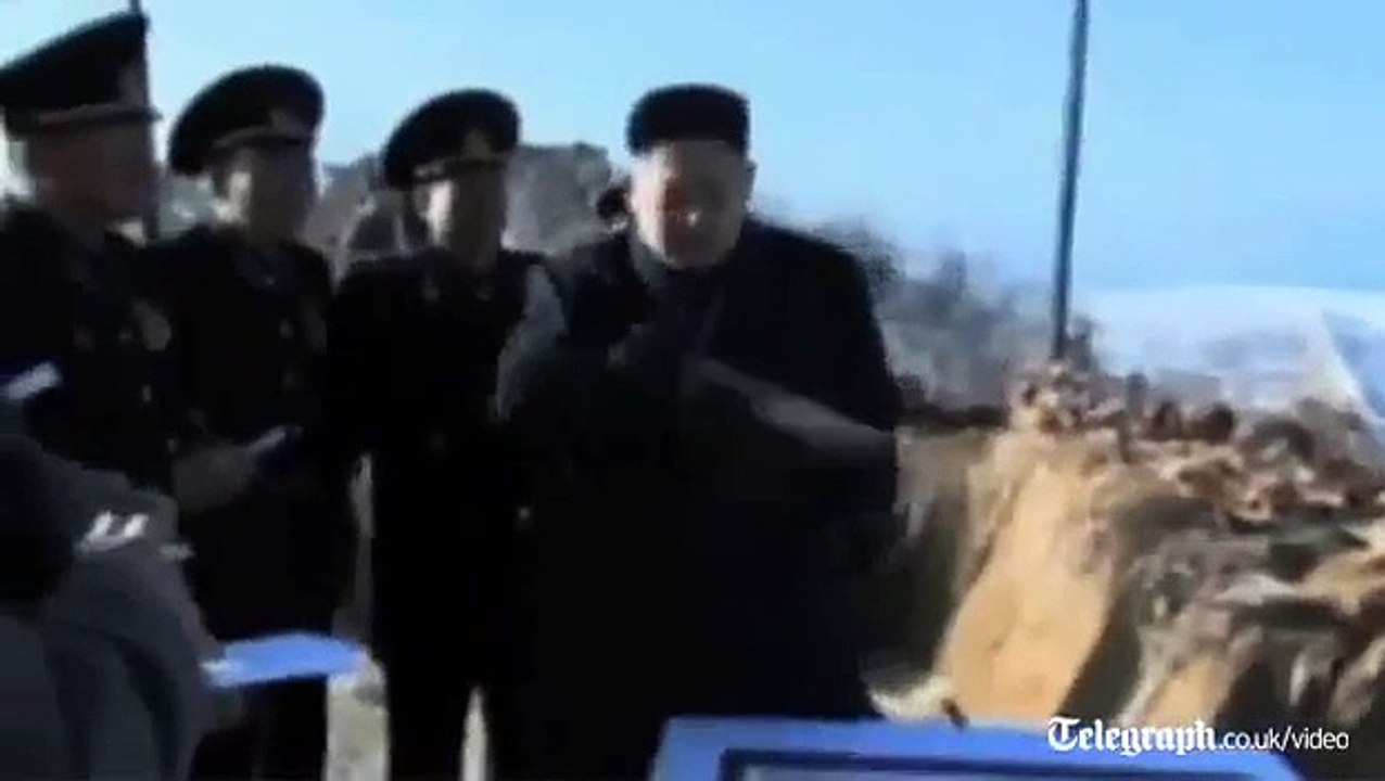 North Korea releases video of Kim Jong un firing a handgun!