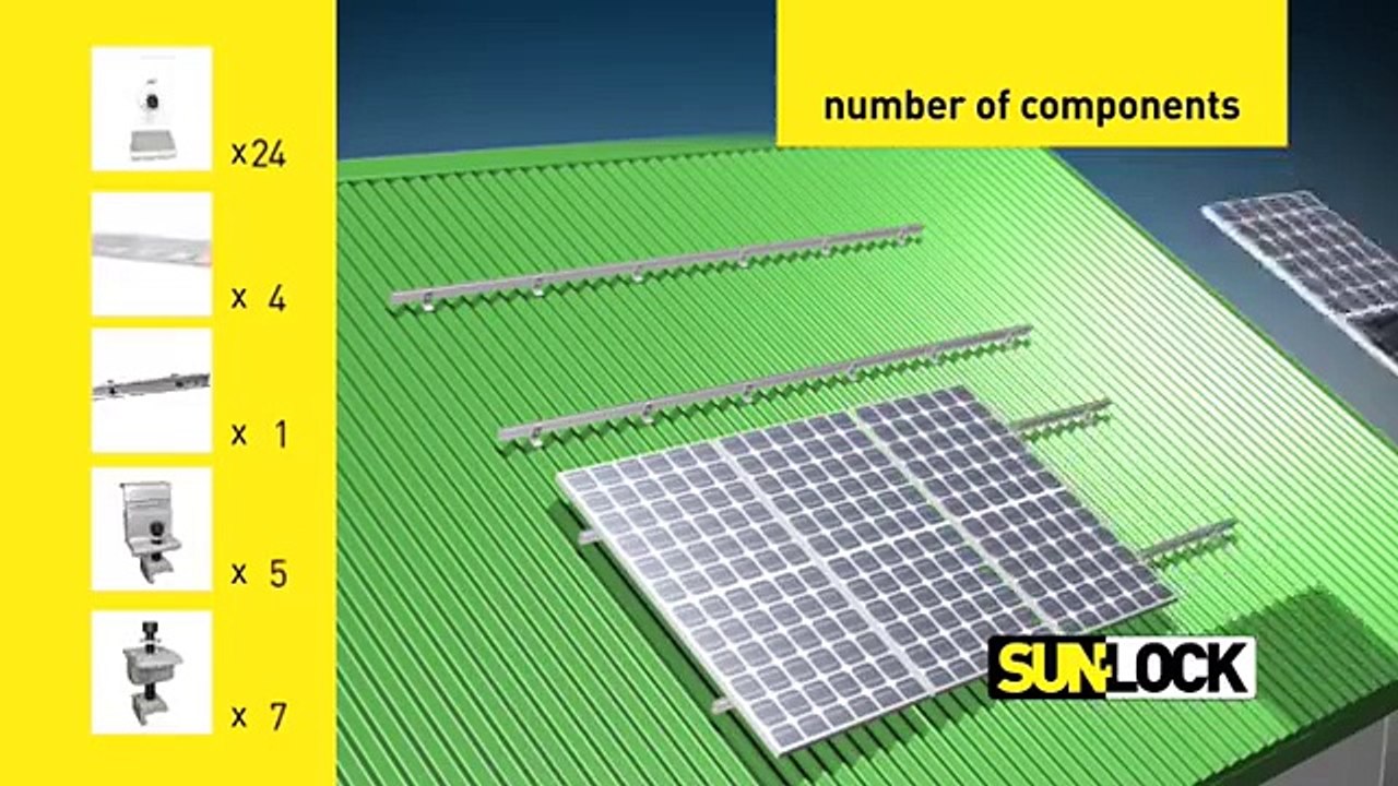 SunLock mounting system instructional video