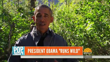 Obama and Bear Grills Meet