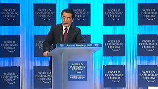 Davos Annual Meeting 2011 - Naoto Kan
