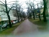 Bicycling around in Pori, Finland