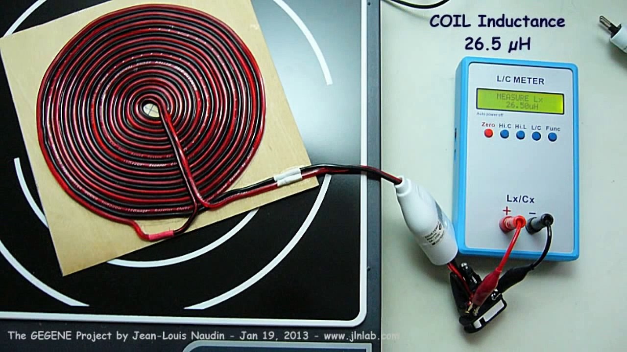 Jean-Louis Naudin -  The flat bifilar Tesla coil