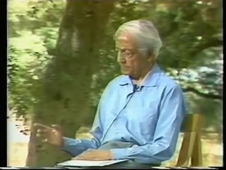 Krishnamurti : Ojai, 1984. Part 8. Questions & Answers