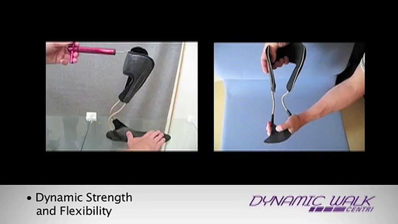 DYNAMIC WALK dorsiflexion assist AFO from CENTRI® - video Dailymotion