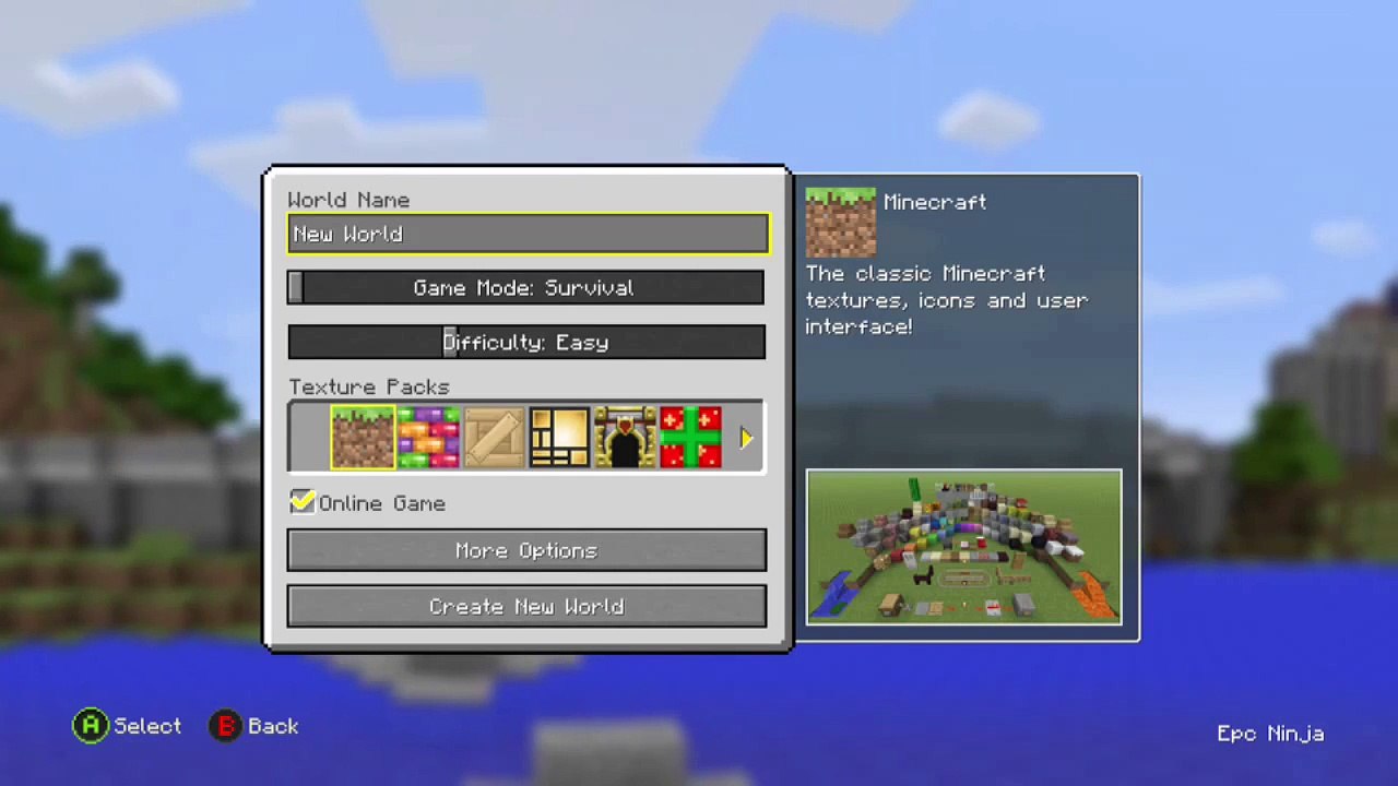 Minecraft - (PlayStation + Xbox) How to Make A TNT World