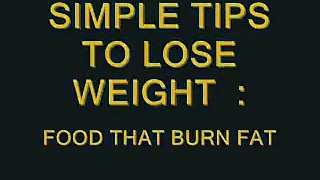 Losing Fat Quickly By Knowing The Food That Burn Fat