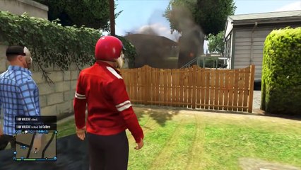 GTA 5 Online Funny Moments  | DJ Booth, Air Swimming, Ninja Noobs, Bane