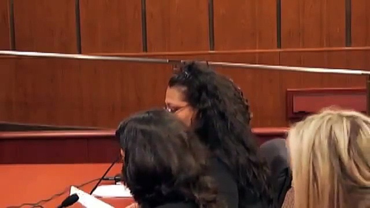 Kim Dadou, Domestic Violence Advocate and Survivor, Testifies at Women's Forum on Domestic Violence