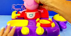 Peppa Pig Sing Along Kitchen Play Doh Muddy Puddles Cooking Playset Peppa's Song and Dance Toys [Full Episode]