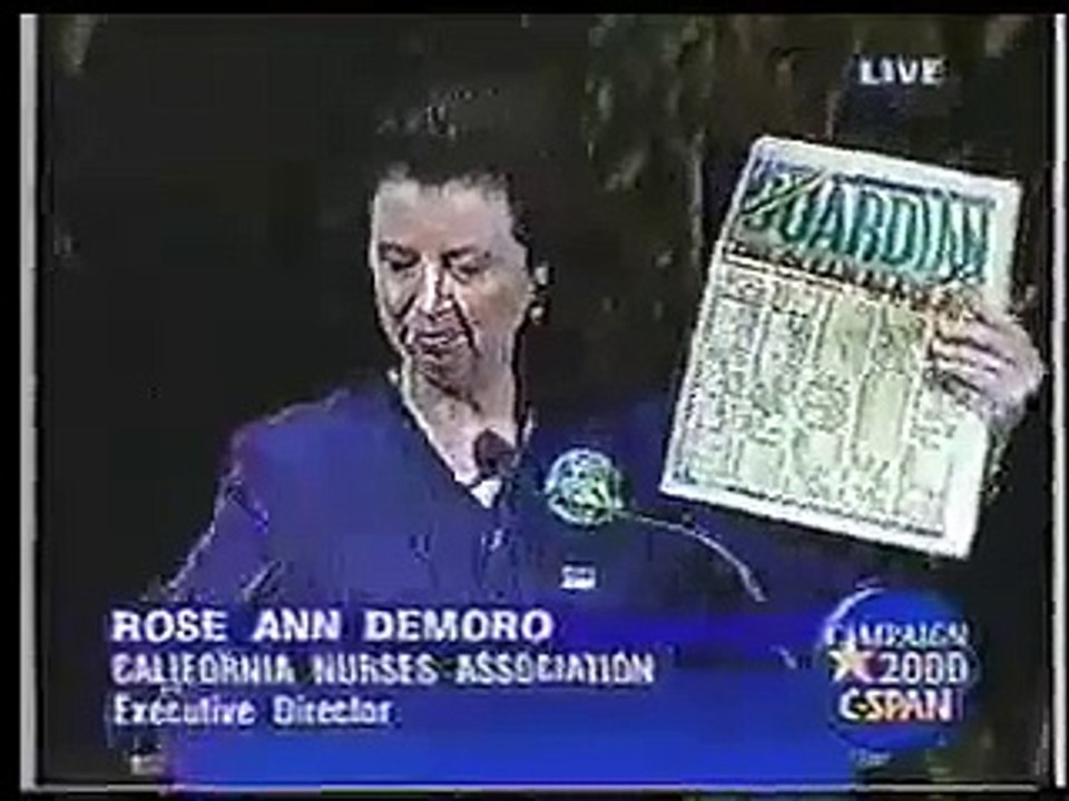 Nader for President 2000 - Super Rally Washington DC (1)