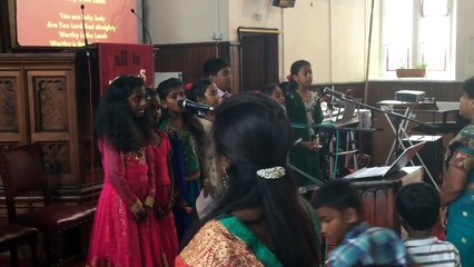 CHILDREN'S SUNDAY SERVICE, CARDIFF TAMIL CHURCH PART6