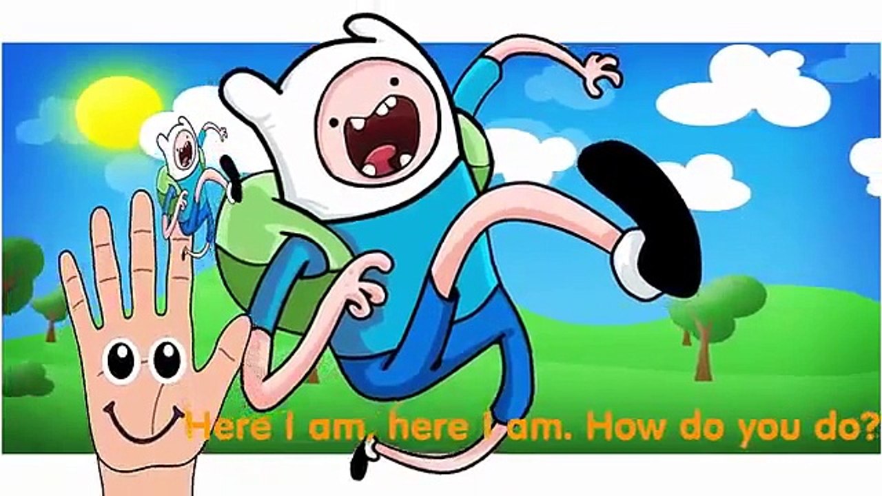 Adventure Time Finger Family Collection Arthur Cartoon Animation Nursery Rhymes For Childr