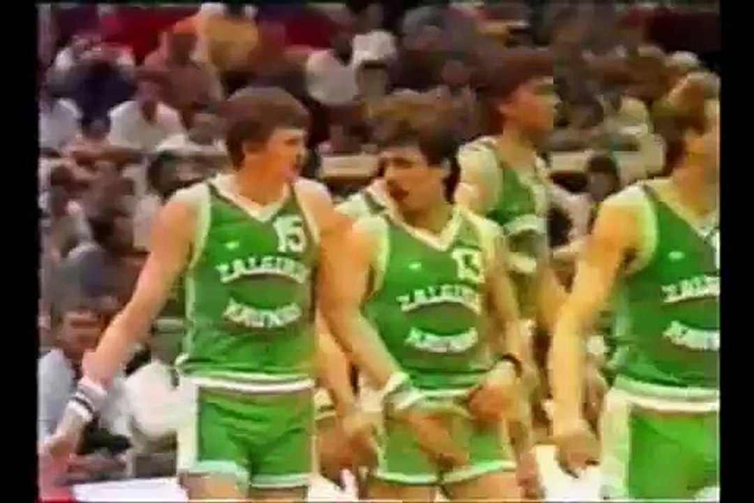 BASKET PARTIDOS HISTÓRICOS (I) 1 de  2 Zalguiris-Cibona 1986