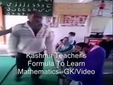 Kashmir Teacher's Formula To Learn Maths