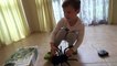 Паук Чёрная вдова распаковка игрушки на Радио управлении Black Widow Spider unpacking R/C toy