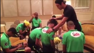 Kaka y David Luis Rendidos ante Pastor Batista con Brasil en Boston