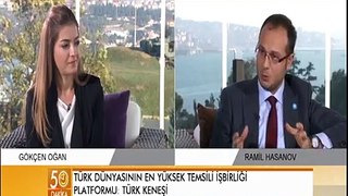 Türk Keneşi Genel Sekreteri Ramil Hasanov'un konuk olduğu 50 Dakika Programı