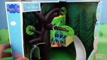 Свинка Пеппа и домик на дереве  Обзор игрушки на русском языке  Peppa Pig Tree House
