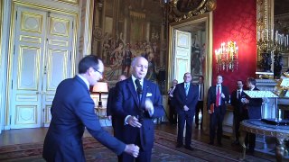 Déclaration de Laurent Fabius après son entretien avec l'ambassadrice des Etats-Unis en France