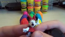 Play Doh Surprise Eggs Peppa Pig Disney Frozen Kinder Surprise Eggs Mickey Mouse Clubhouse