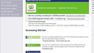 GS1net Online Tutorial: Updating Your Company Details