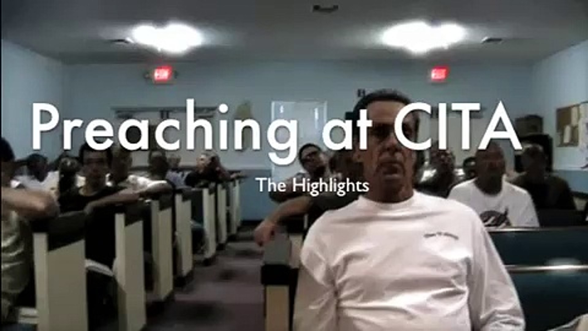 ⁣Robert Preaching at CITA