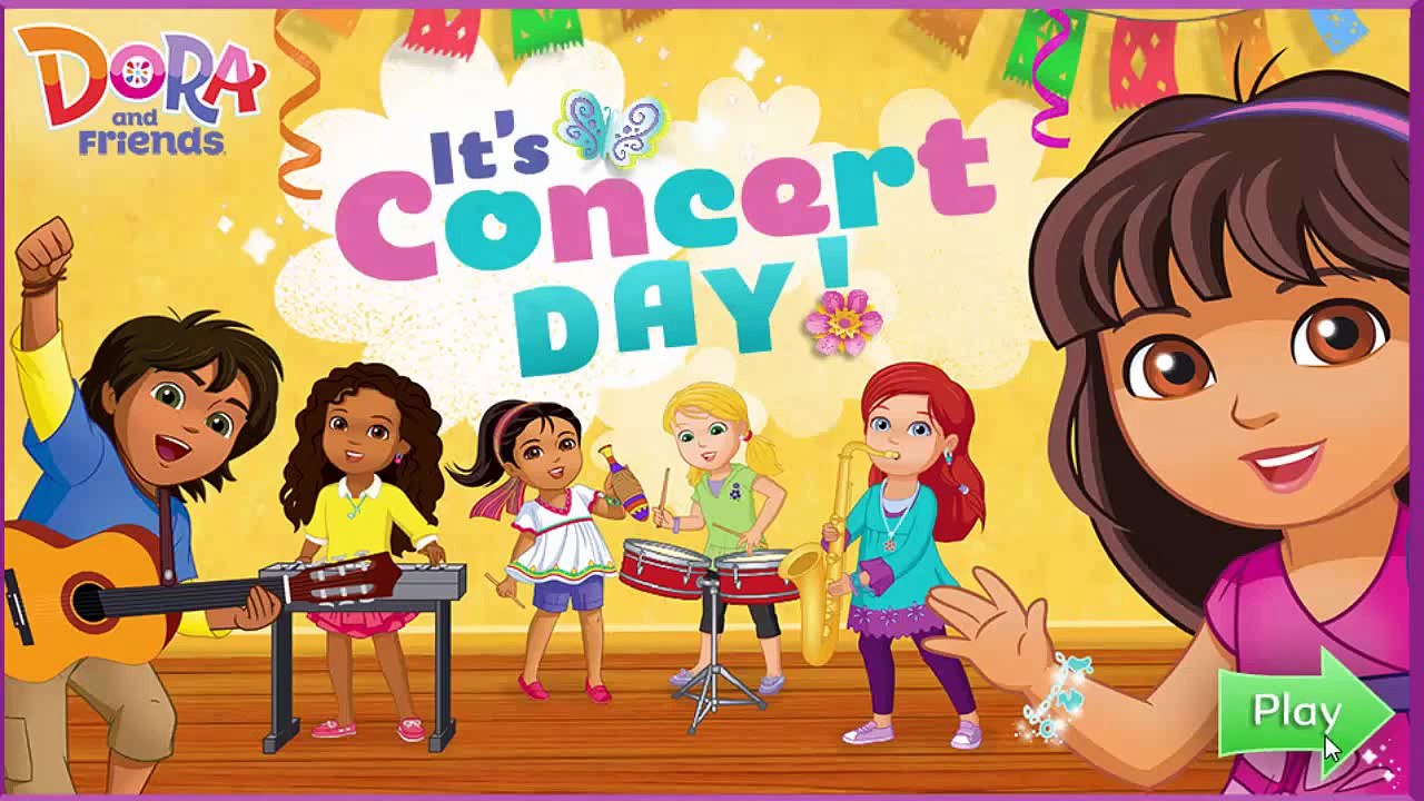 Dora and friends it's concert day !