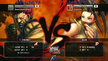 USF4 - Tokido (Gouki) vs EX Pugera (Ibuki) - TL4B Round9 Battle12