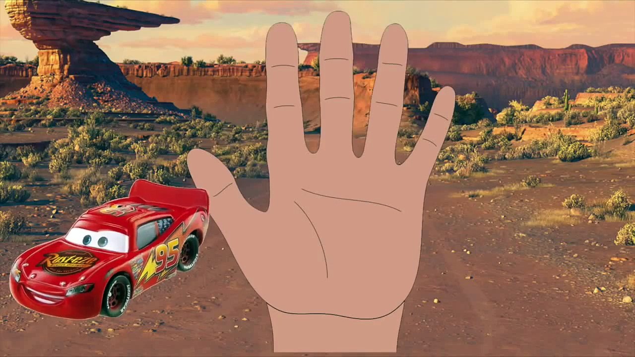 Disney CARS Finger Family Song [Nursery Rhyme] Toy PARODY | Finger Family Fun