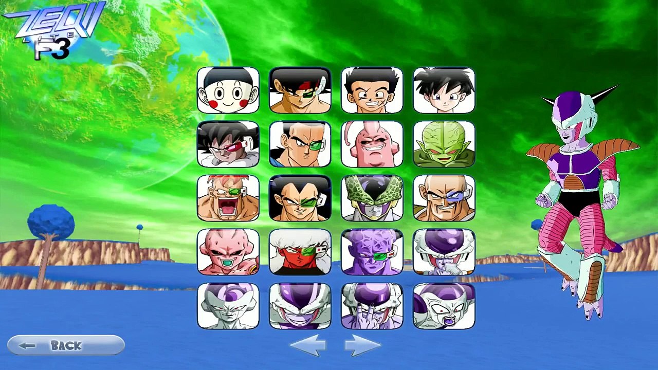 ZEQ2 f3 game play dragon ball z pc game 2013 HD HQ | dragon ball z games
