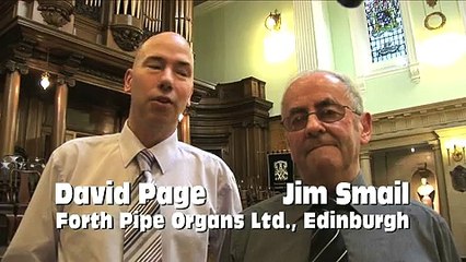 Brindley and Foster Organ Restored in Edinburgh, Scotland