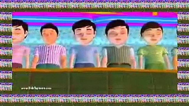 There were ten in the bed 3D Animation English Nursery rhyme for children Ten in a bed