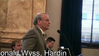 Ronald Wyss testimony against Ohio SB 203 part 2.avi