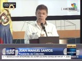 Santos reafirma disposición al diálogo con Venezuela