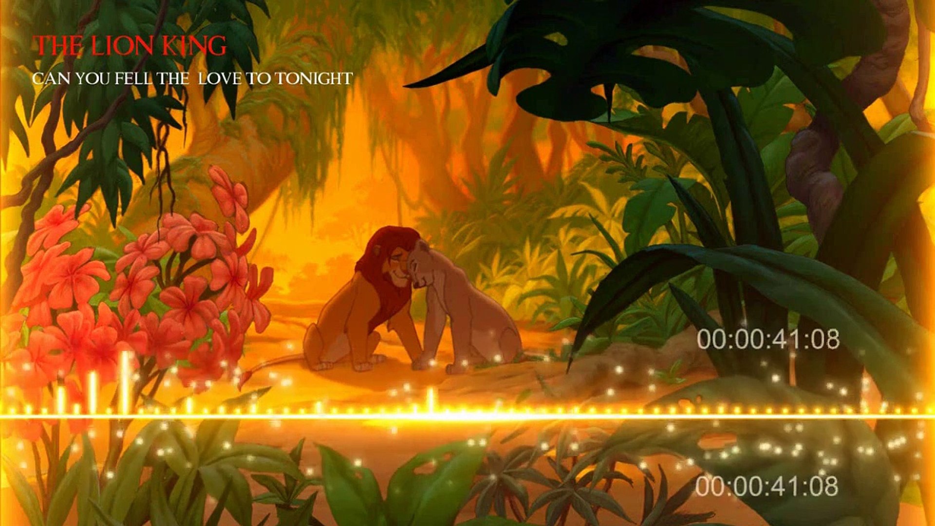 The Lion King Can You Feel The Love Tonight Instrumental Video